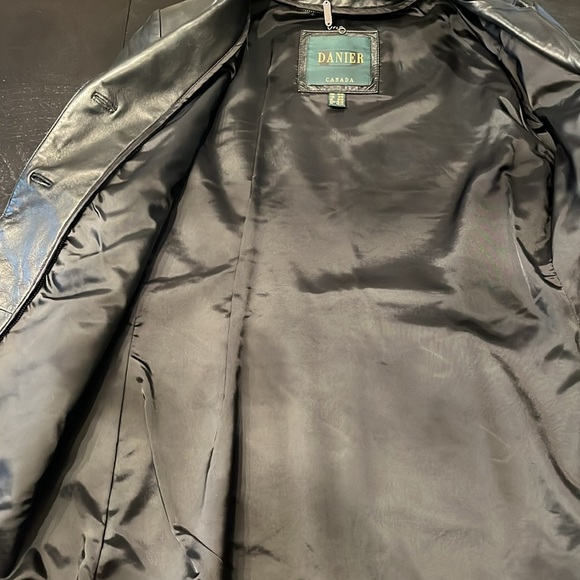 Vintage DANIER Leather Blazer Jacket - Picture 5 of 7